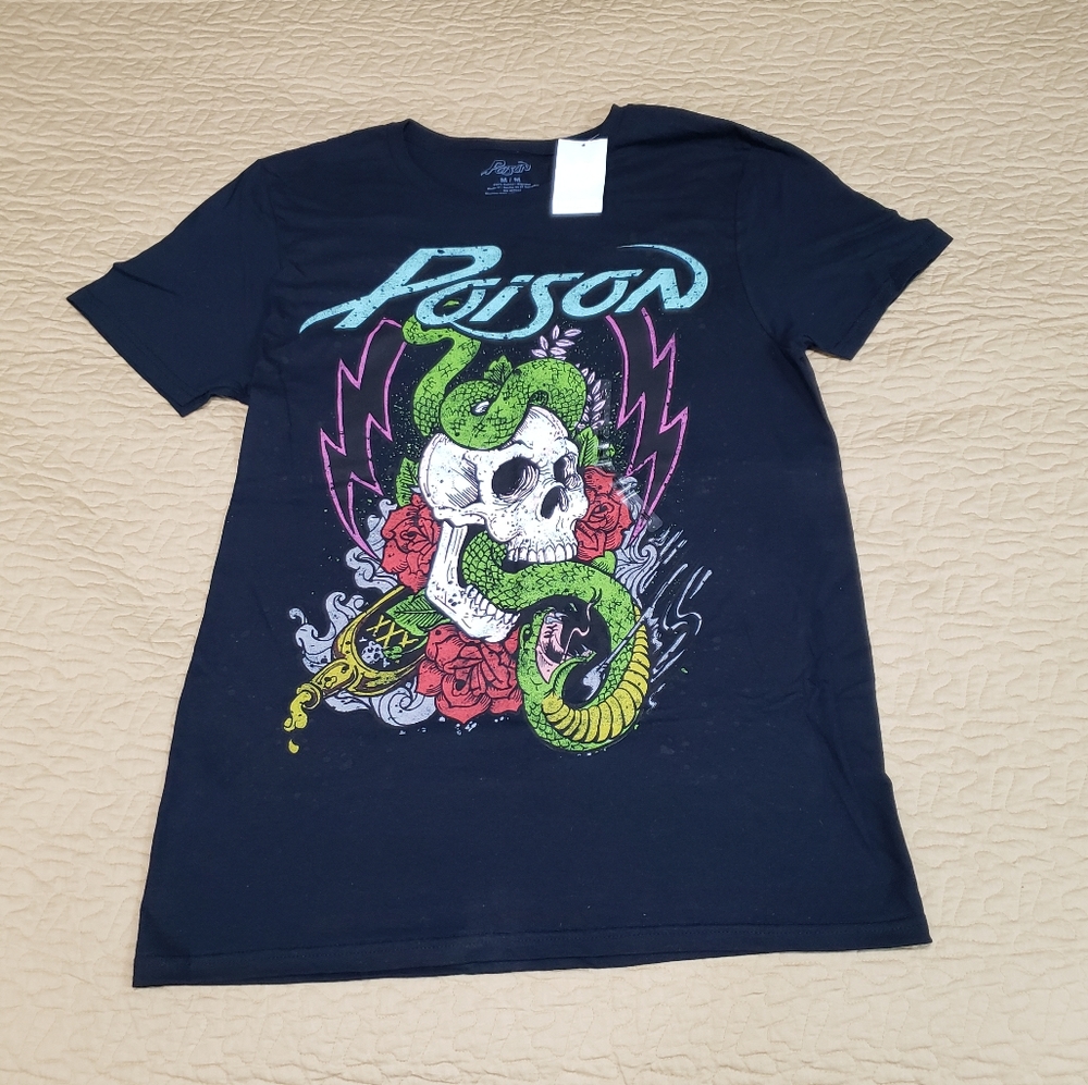 Poison rock band Tee size M